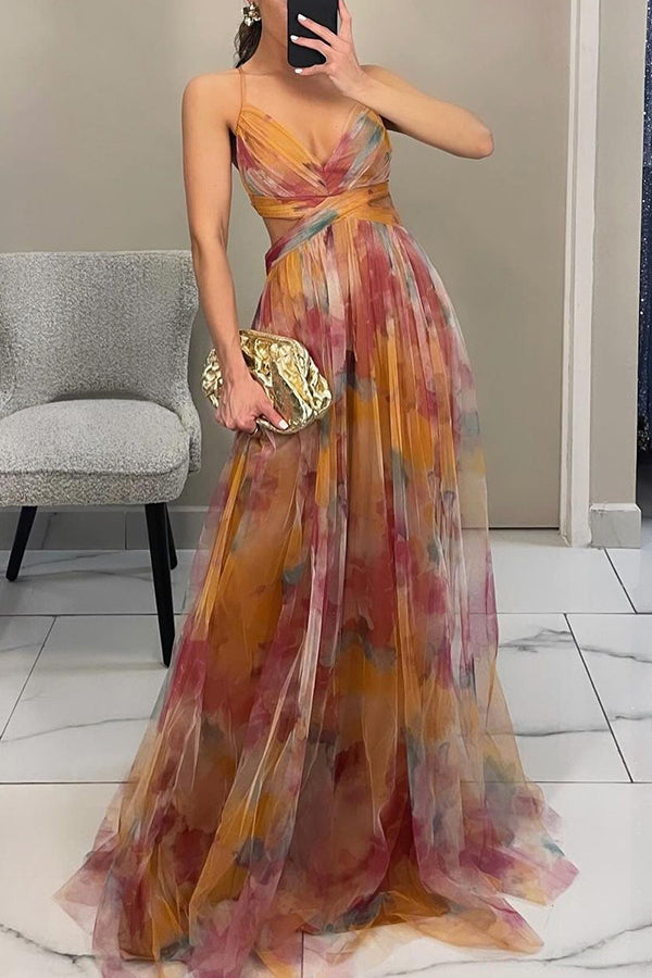 Carola™ - Bezauberndes Maxikleid mit Blumendruck