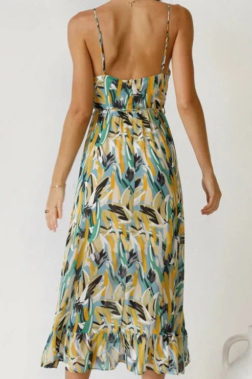 Waltraud™ - Maxikleid mit dünnen Trägern