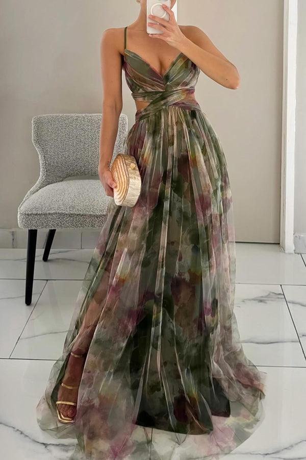 Carola™ - Bezauberndes Maxikleid mit Blumendruck