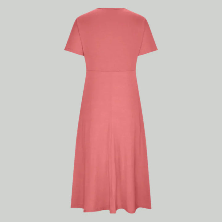 Viola™ - Midikleid mit überkreuztem Ausschnitt