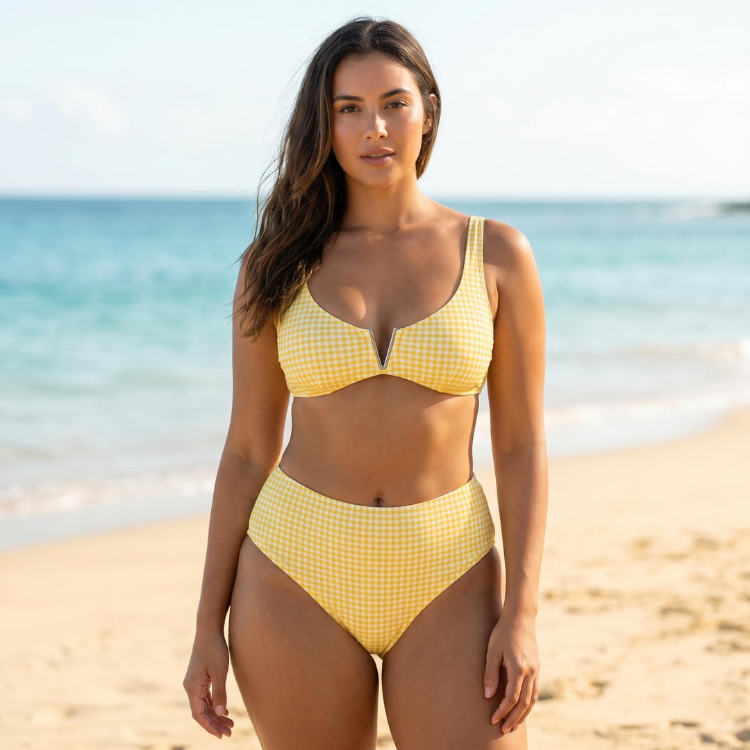 Giulia™ - Floraler Hochbund-Bikini