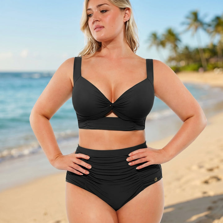 Elena™ - Figurformender Bikini mit Kreuztop